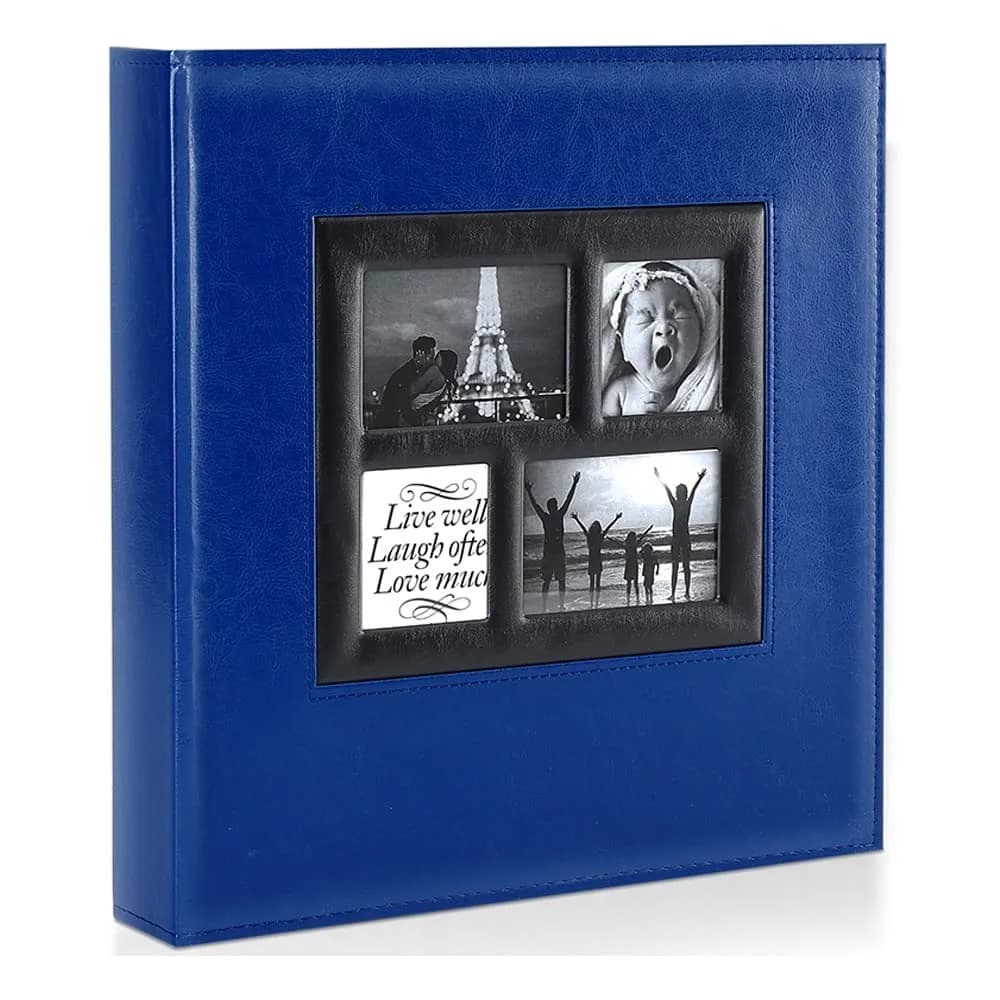 Ywlake Photo Album 4x6 500 Pockets | Extra Large Capacity Family Wedding Album with Leather Cover