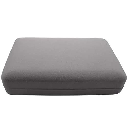 Isaac Kieran Stone Grey Velvet Necklace Gift Box 17.8cm (7 inch) | Travel Storage Display Case thumbnail 1