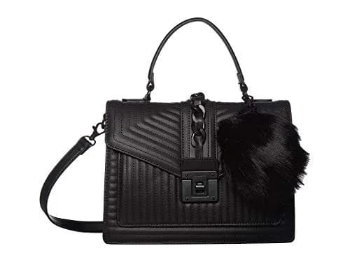 ALDO Jerilini Top Handle Bag Black Medium | Stylish Everyday Handbag for Women thumbnail 1