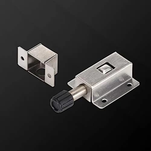 kaileyouxiangongsi Stainless Steel Gate Latch 2 Pack | Heavy Duty Spring Loaded Lock for Doors thumbnail 5