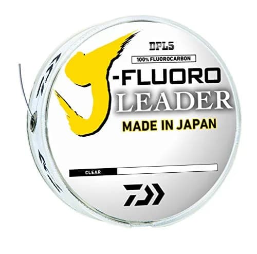 Daiwa J-Fluoro Leader 60lb 300 Yards | Superior Fluorocarbon Fishing Line thumbnail 1