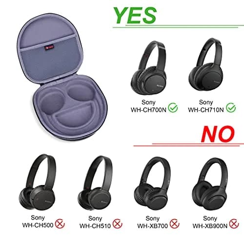 XANAD Hard Case for Sony WH-CH720N/WH-CH520N/WH-CH710N/WH-CH510 | Travel & Protection thumbnail 4