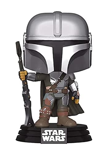 Funko POP! Star Wars: The Mandalorian - Mario (Final) - Metallic | 3.75-inch Vinyl Collectible Figurine thumbnail 1
