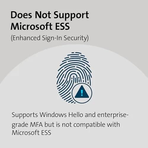 Kensington VeriMark Gen2 USB-A Fingerprint Key Reader | Windows Hello & Business, Tap and Go, Anti-Spoofing thumbnail 7