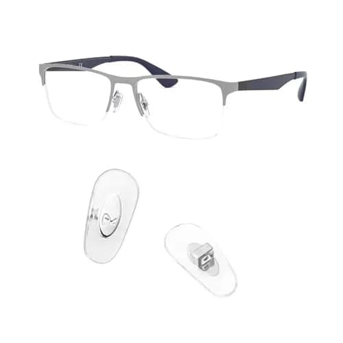HiCycle2 Replacement Nose Pads for Ray Ban RB6335 RB3549 RB4071 Sunglasses Eyeglasses | Push-In Silicone Fit thumbnail 10