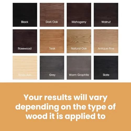 Furniture Clinic White Ash Wood Stain 500ml (17 Fl Oz) | Water Based, Fast Drying, Low Odor thumbnail 8