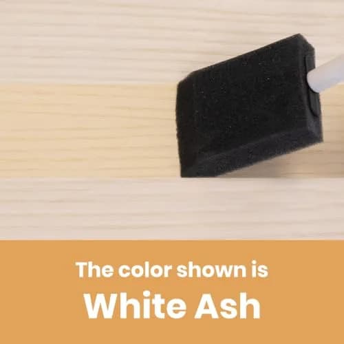 Furniture Clinic White Ash Wood Stain 500ml (17 Fl Oz) | Water Based, Fast Drying, Low Odor thumbnail 2