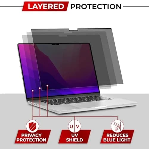 SightPro Magnetic Privacy Screen for MacBook Air 13 Inch (2018-2021, M1) | Protects Screen & Data thumbnail 7
