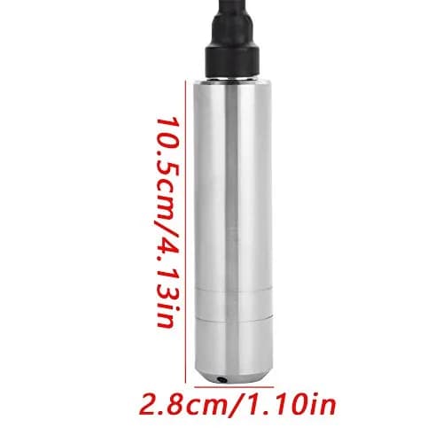 Tangxi DC24V 4-20mA Liquid Level Sensor 0-5m Range | 6m Cable, Steel Probe thumbnail 11