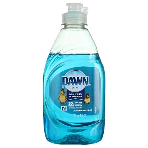 Dawn Ultra Original Dishwashing Liquid Soap 210ml (7 Fl Oz) | 3X More Grease Cleaning Power Per Drop thumbnail 1