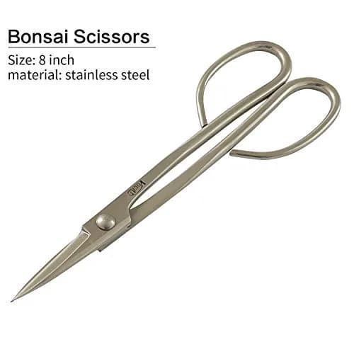 VOUIU 4-Piece Bonsai Tool Set: 8-inch Concave Cutter, Knob Cutter, Trunk Splitter & Scissors | Stainless Steel Blades thumbnail 2