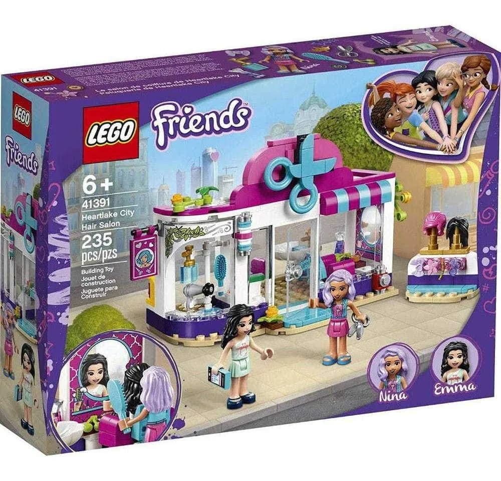 LEGO Friends Heartlake City Play Hair Salon Fun Toy 41391 Building Kit | Educational STEM-Learning Toy for Kids Ages 6+ - main product image