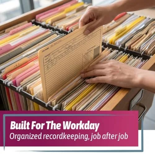 NextDayLabels Job Folders Manila File Jacket 10" x 12" | Heavyweight, Preprinted, USA Made thumbnail 6