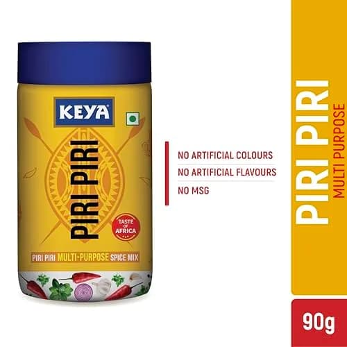Keya Pizza Oregano (70g) & Piri Piri Seasoning (85g) Combo Pack | Italian & Tangy Flavor Boost thumbnail 9