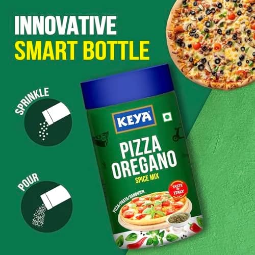 Keya Pizza Oregano (70g) & Piri Piri Seasoning (85g) Combo Pack | Italian & Tangy Flavor Boost thumbnail 3