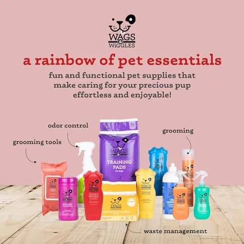 Wags & Wiggles 2-in-1 Dog Shampoo & Conditioner Fruity Watermelon 473ml (16 Fl Oz) | Gentle pH-Balanced Formula for All Dogs thumbnail 7
