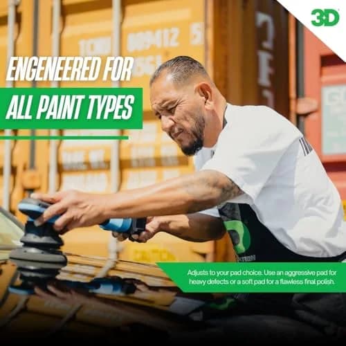 3D One Car Scratch & Swirl Remover Hybrid Rubbing Compound & Polish 8oz (237ml) | True Paint Correction for All Paint Types thumbnail 2