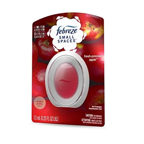 Febreze Small Spaces Air Freshener, Fresh Pressed Apple Scent, 0.07 L (0.25 Fl Oz) | Concentrated Formula for Odor Control thumbnail 5