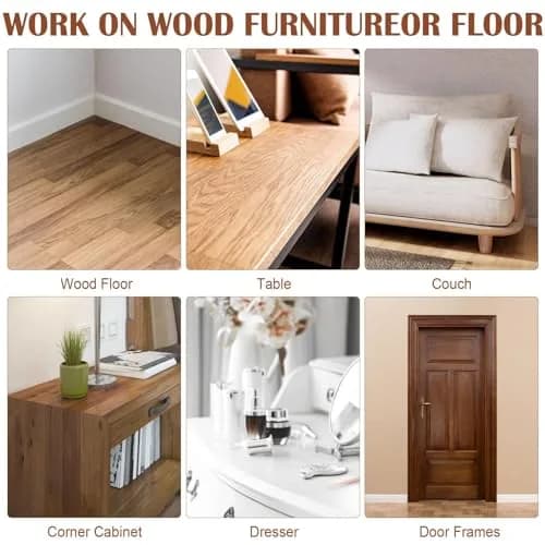 SEISSO 12 Colors Furniture Wood Floor Repair Kit | Scratch Cover & Filler for Wood Surfaces thumbnail 5