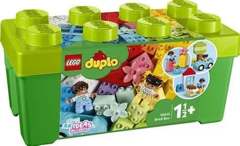 LEGO DUPLO Classic Brick Box 10913 (65 Pieces, Multicolor) | Educational Toy Building Blocks for Ages 18 Months+ thumbnail 5