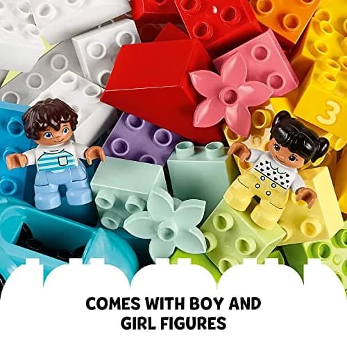 LEGO DUPLO Classic Brick Box 10913 (65 Pieces, Multicolor) | Educational Toy Building Blocks for Ages 18 Months+ thumbnail 8