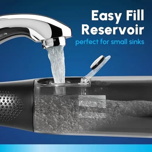 Waterpik Cordless Express Water Flosser WF-02 Black | ADA Accepted, Battery Operated, Waterproof thumbnail 5
