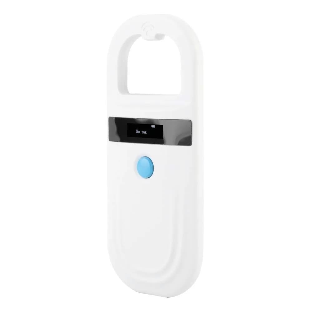 ASHATA Pet Microchip Scanner Rechargeable Animal Chip ID Support FDX B ISO11784 / 11785 OLED Display - main product image