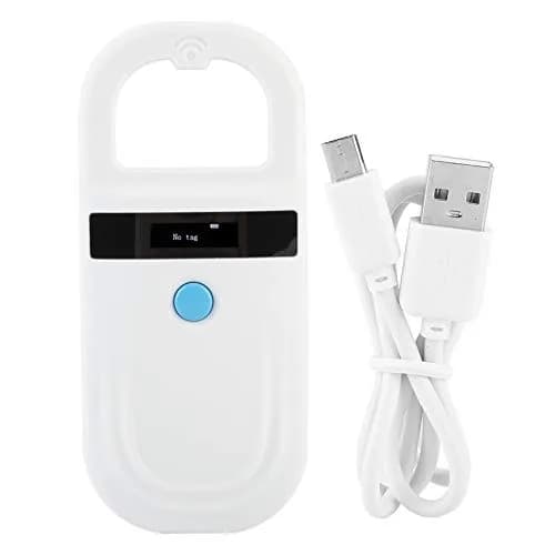 ASHATA Pet Microchip Scanner Rechargeable Animal Chip ID Support FDX B ISO11784 / 11785 OLED Display thumbnail 7