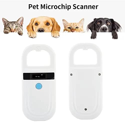 ASHATA Pet Microchip Scanner Rechargeable Animal Chip ID Support FDX B ISO11784 / 11785 OLED Display thumbnail 2