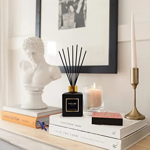 TOUCHE ORIGINALE Natural Reed Diffuser 120ml | Long Lasting Sandalwood & Jasmine Aroma thumbnail 5