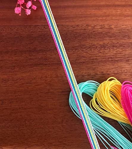 Phinicco Waxed Polyester Cord 40 Colors 400m | Waterproof Jewelry String for Bracelets & Jewelry Making thumbnail 7
