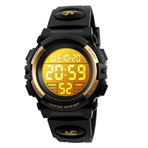 Dayllon Kids Digital Watch Boys Outdoor Sports 50M Waterproof 12/24H Alarm Calendar for Ages 3-15 | Gift thumbnail 1