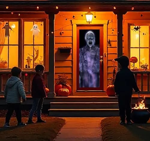 Reaper Brothers Holographic Rear Projection Screen 152.4cm x 101.6cm (60" x 40") | Creates Killer Illusion for Halloween Videos thumbnail 6