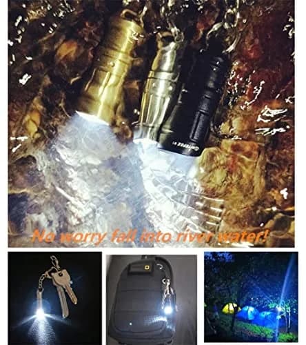 Nitefox e1 Keychain Flashlight 1.3 inch (3.3 cm) | Micro Tiny Light for Everyday Carry thumbnail 7