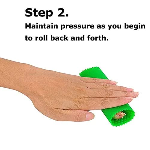 Sinnsally Silicone Garlic Peeler Roller Keeper 5.5 inches (1.4 inches Width) | Easy Quick Garlic Skin Remover thumbnail 3