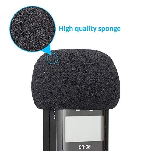 YOUSHARES Foam Windscreen for Tascam DR-05 & DR-05X | Wind Noise Blocker thumbnail 5