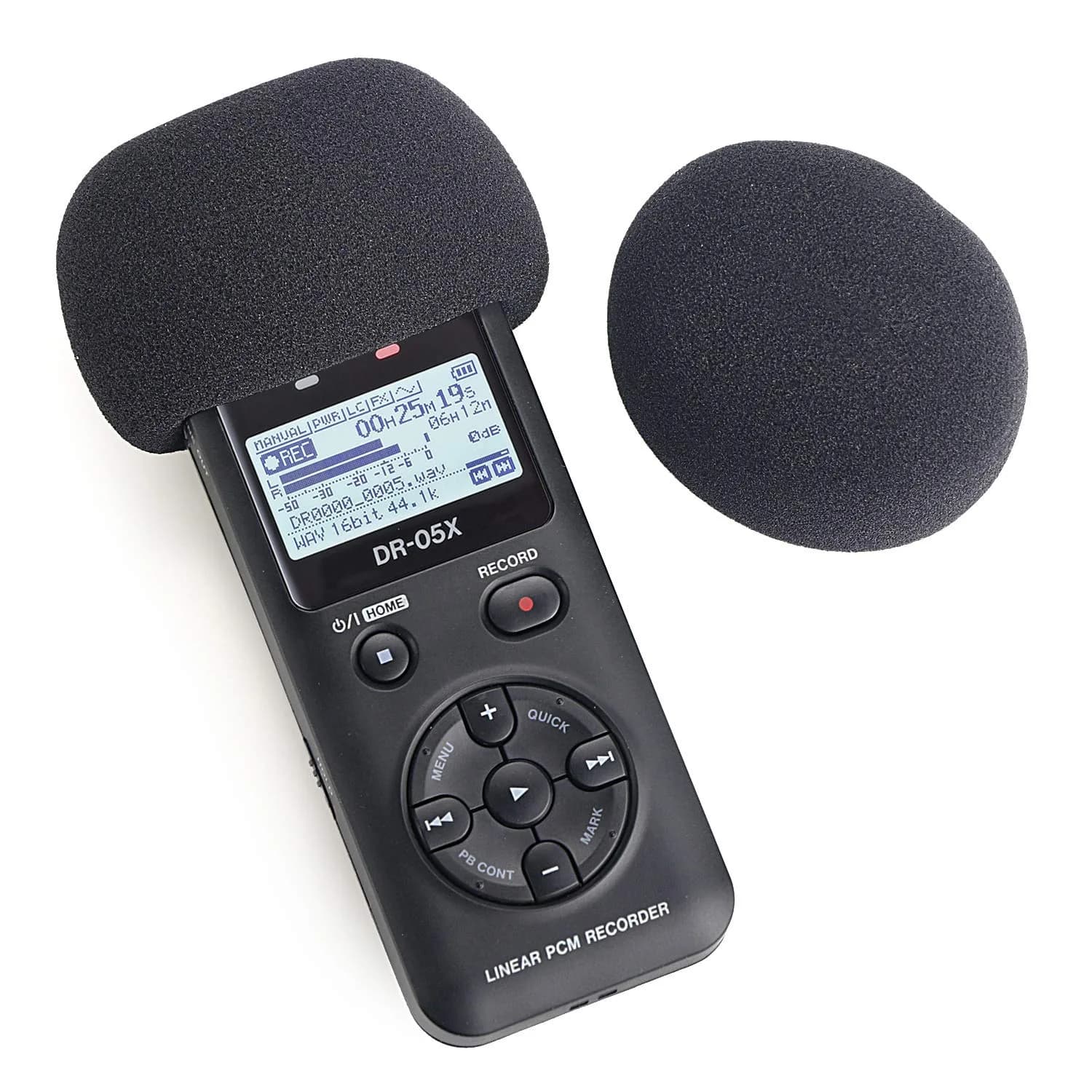 YOUSHARES Foam Windscreen for Tascam DR-05 & DR-05X | Wind Noise Blocker