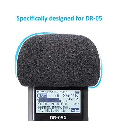 YOUSHARES Foam Windscreen for Tascam DR-05 & DR-05X | Wind Noise Blocker thumbnail 4