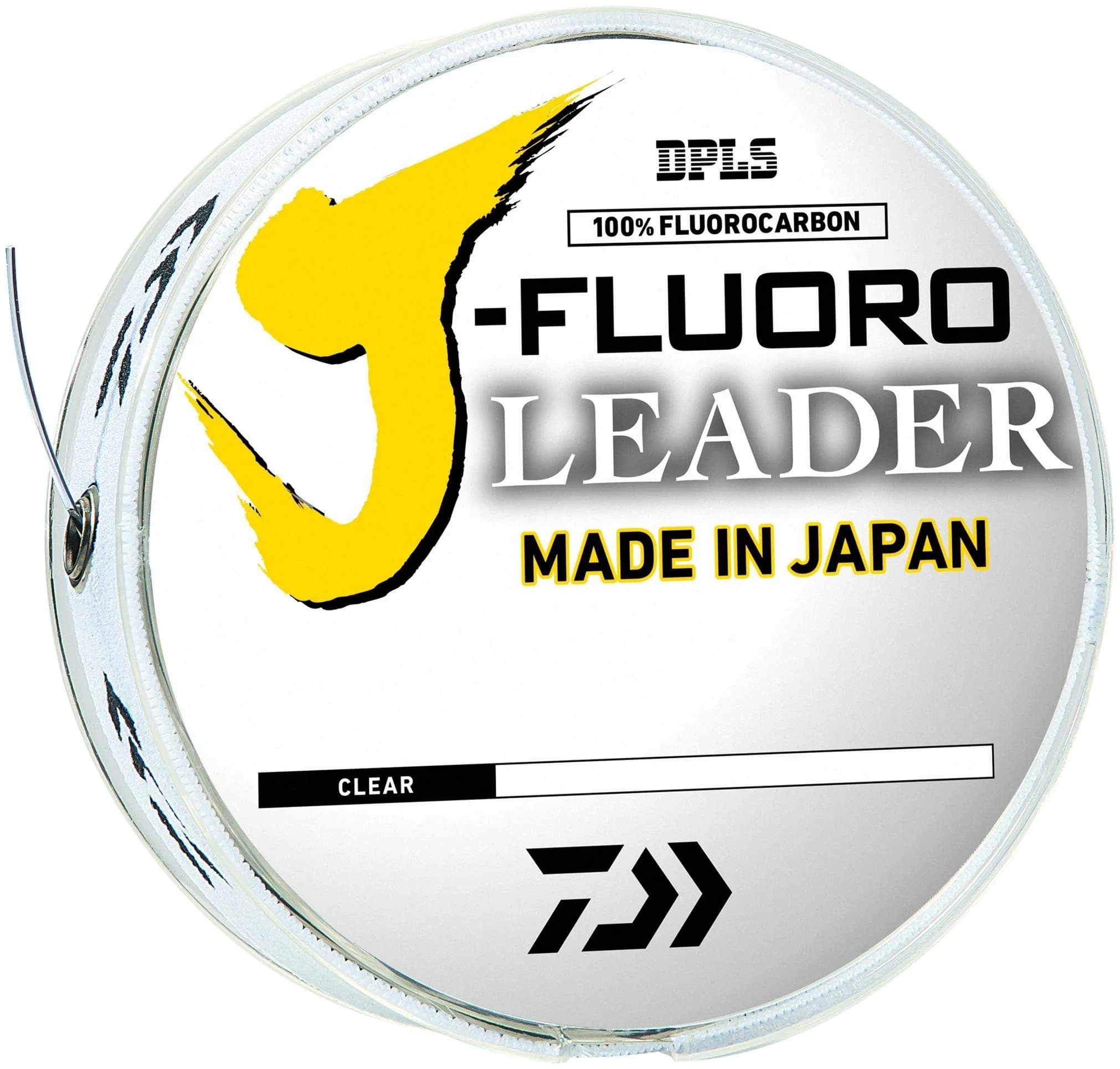 Daiwa J-Fluoro Leader 20 lb (90 yd) | 100% Fluorocarbon Fishing Line - main product image