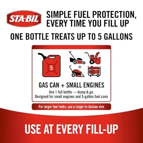 STA-BIL In-Season Protection Fuel System Treatment & Injector Cleaner, 4 oz (118ml) | Cleans Injectors, Prevents Corrosion thumbnail 3