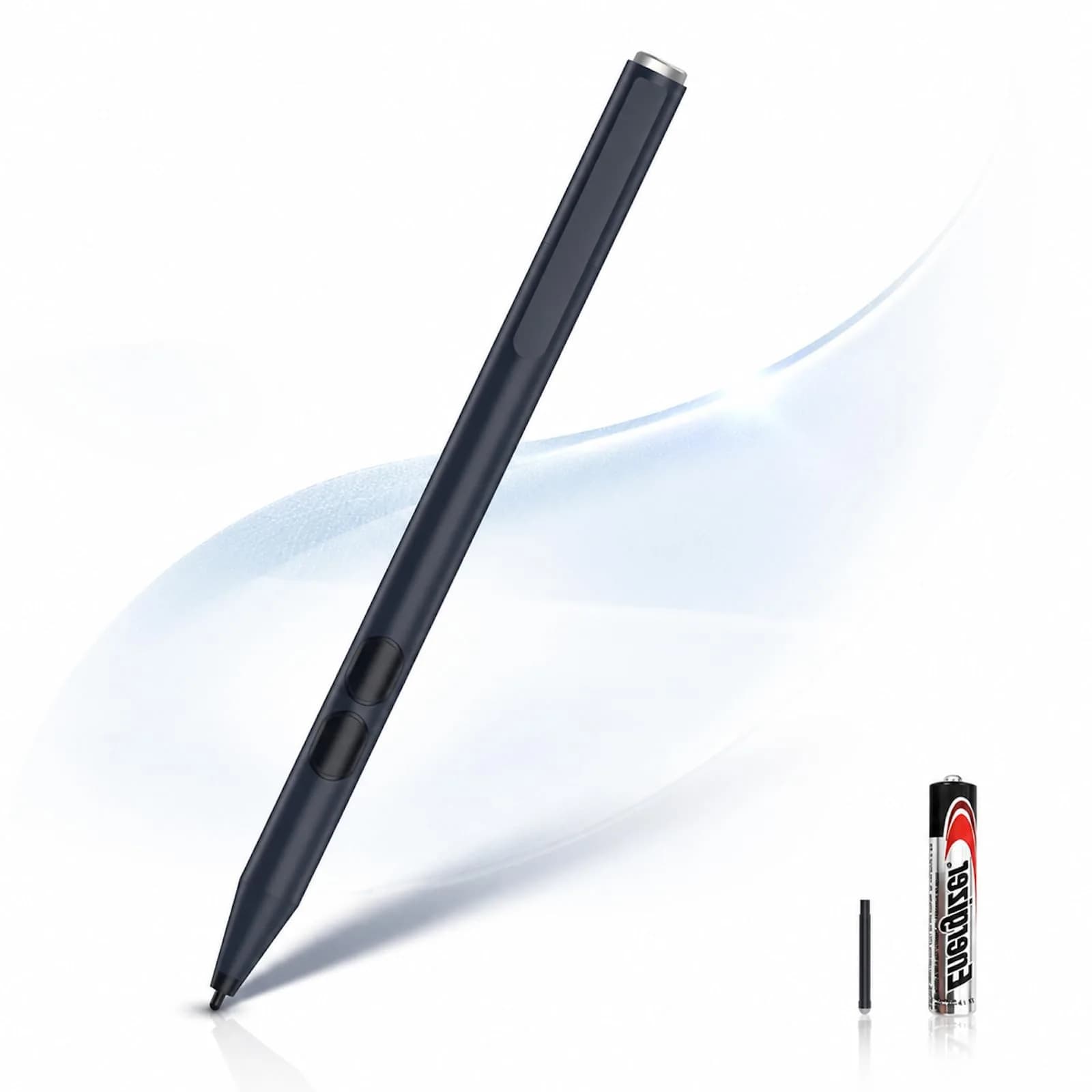 hacey MPP 1.51 Pen for Surface Pro 11/10/X/9/8 300-Day Battery Life | Precision Stylus for Digital Art & Notes — Black
