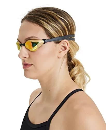 ARENA Cobra Core Swipe Mirror Racing Swim Goggles | FINA Approved Anti-Fog, UV Protection, Hydrodynamic Low-Profile Lenses thumbnail 4