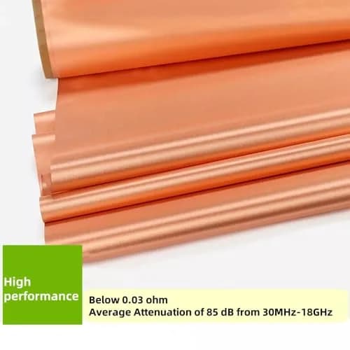 Amradield Copper RFID Blocking Fabric 200cm x 108cm (78"x43") | RF/EMI/EMF Shielding for Smart Meters & WiFi thumbnail 6
