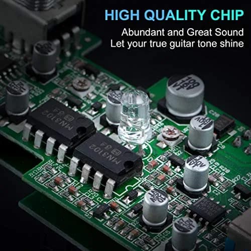lotmusic Analog Chorus Electric Guitar Effects Pedal 9V | Warm, Quiet, Portable Effect thumbnail 5