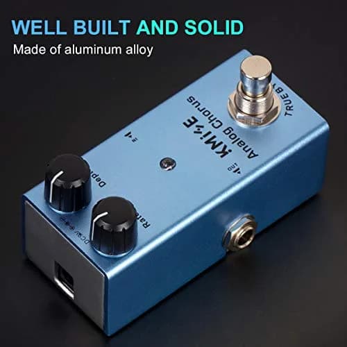 lotmusic Analog Chorus Electric Guitar Effects Pedal 9V | Warm, Quiet, Portable Effect thumbnail 2
