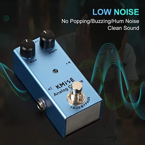 lotmusic Analog Chorus Electric Guitar Effects Pedal 9V | Warm, Quiet, Portable Effect thumbnail 3