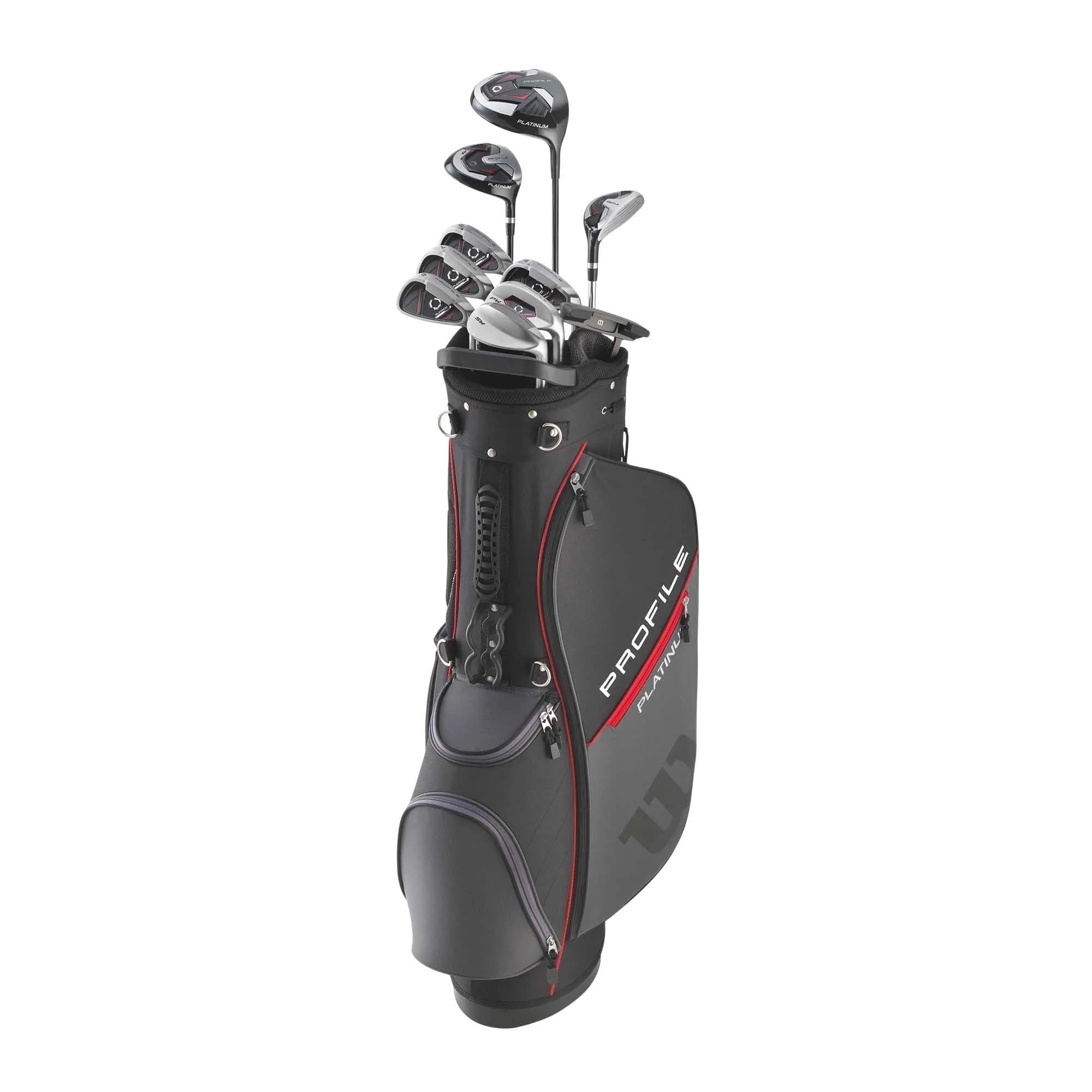 Wilson Golf Profile Platinum Package Set Men's Right Handed Regular Carry 10-Piece Graphite/Steel - main product image