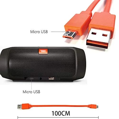 Tobysome Charge 3 Micro USB Charging Cable 3.3ft | Compatible with JBL Flip & Wireless Speakers thumbnail 3
