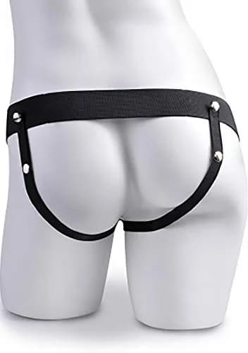 Pipedream Products Fetish Fantasy Series 8" Hollow Rechargeable Strap-on with Remote, Brown thumbnail 6