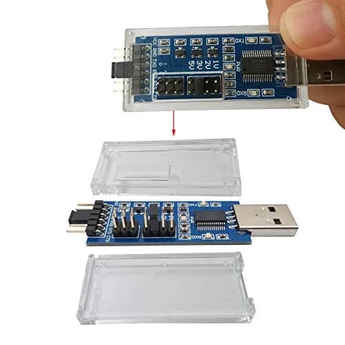 DSD TECH SH-U09C5 USB to TTL UART Converter Cable with FTDI Chip Support 5V 3.3V 2.5V 1.8V TTL (1.5 inch length) thumbnail 4